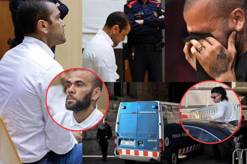 El paso a paso de las primeras palabras de Dani Alves: Su nuevo testimonio y ¿Cuándo decidirán si es o no culpable de la violación?