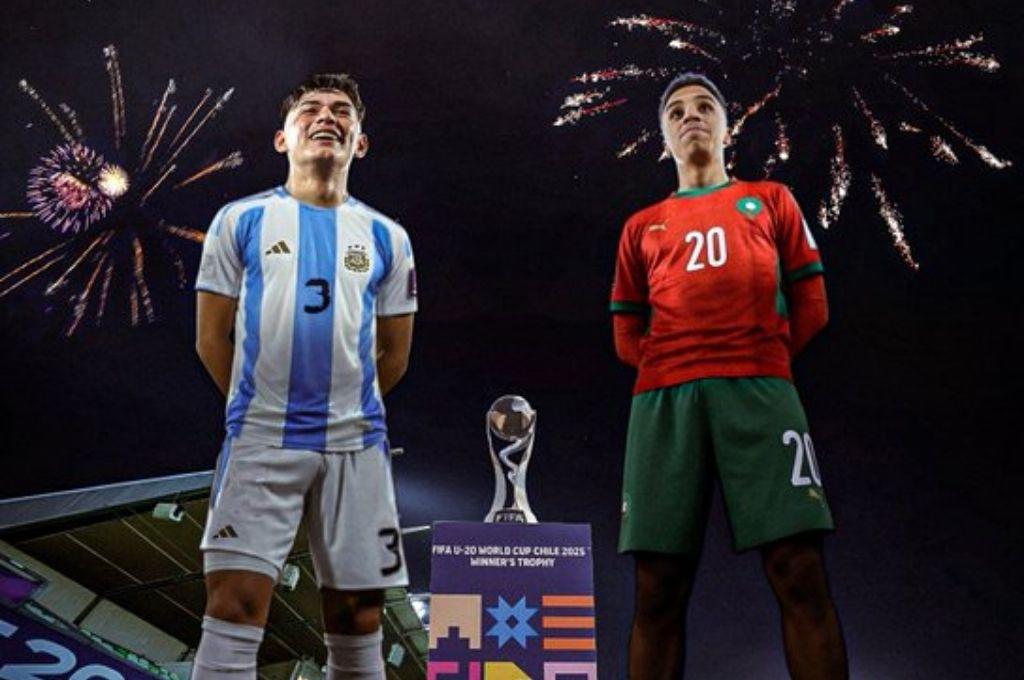Final Mundial Sub-20 Argentina vs Marruecos: alineaciones, hora y canal dónde ver EN VIVO el último partido en Chile