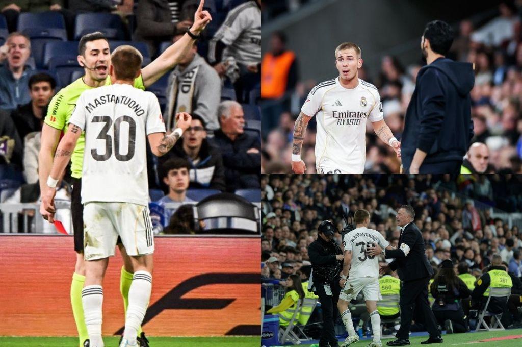 Arbeloa explota: sale a la luz lo que le dijo Mastantuono al árbitro mientras se tapaba la boca y la sanción que recibirá