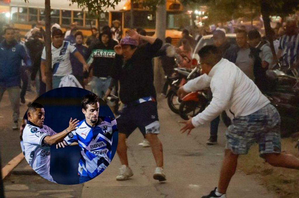 Concachampions: Enfrentamiento entre aficionados de Comunicaciones y Monterrey deja varios heridos