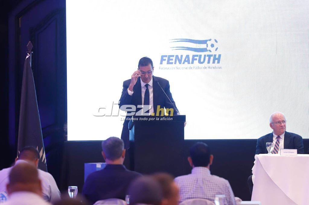 Las imágenes del XX Congreso Extraordinario de Fenafuth; Jorge Salomón hasta 2027, Diego Vázquez y Salvador Nasralla, presentes