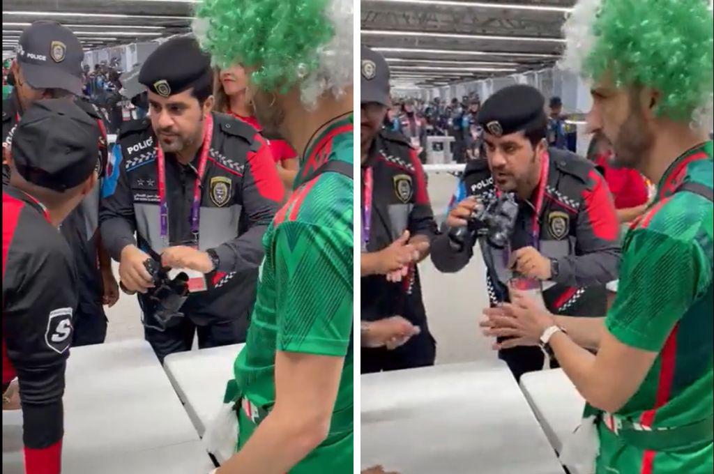 ¡Nuevo escándalo! Mexicanos intentan meter alcohol en unos ‘binoculares’, pero son descubiertos