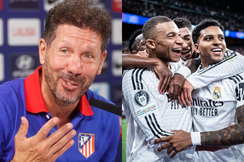 Simeone sonríe: la sensible baja que tendrá Real Madrid para la ida de octavos de Champions frente al Atlético