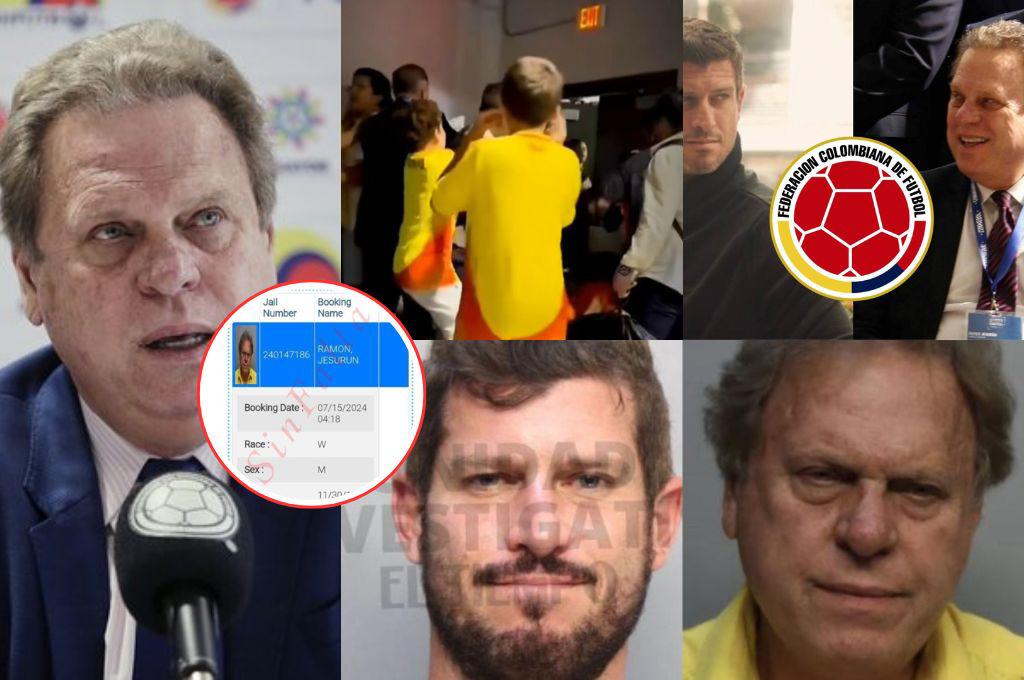 Copa América: Presidente de la Federación de Colombia es arrestado junto a su hijo tras perder la final contra Argentina