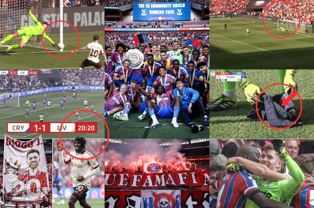 La 'trampa' que hizo el Crystal Palace, burla al Liverpool y la misteriosa curiosidad que pasó con Jota en la Community Shield