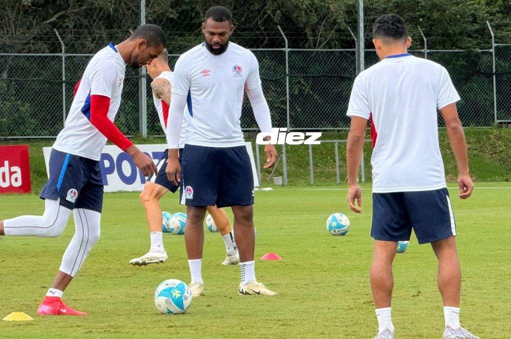 Olimpia vs Marathón: tremendo abrazo de Espinel, futbolista usa vendaje para llegar a la final y otro se ausenta del entreno