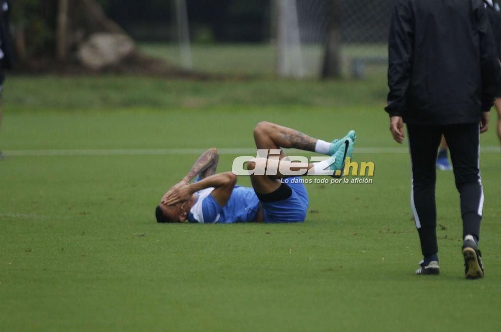 Así fue el entreno de Honduras tras el gane ante México: alegría total de Luis Palma y el jugador que trabajó en solitario
