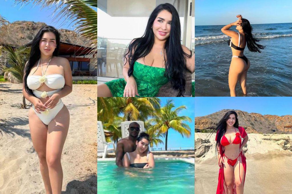 Despampanante novia de futbolista de Marathón cautiva en playas de Honduras ¿Dónde fueron a vacacionar?