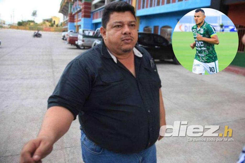 Presidente de los Potros FC confirma que Mario Martínez va en camino hacia Olancho donde jugará por dos torneos