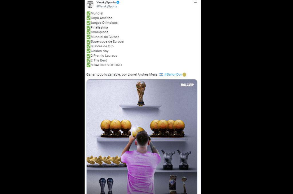 “Messi tiene más Balones de Oros que Brasil”, “leyenda”, “Infint8”: Las portadas internacionales se rinden ante el mejor del mundo