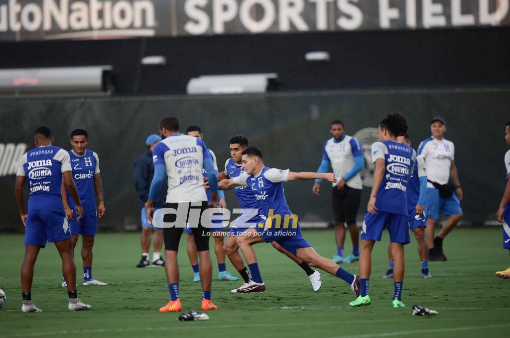 Dos bellas hondureñas se robaron las miradas: Las fotos del último entrenamiento de la Selección Nacional en Miami
