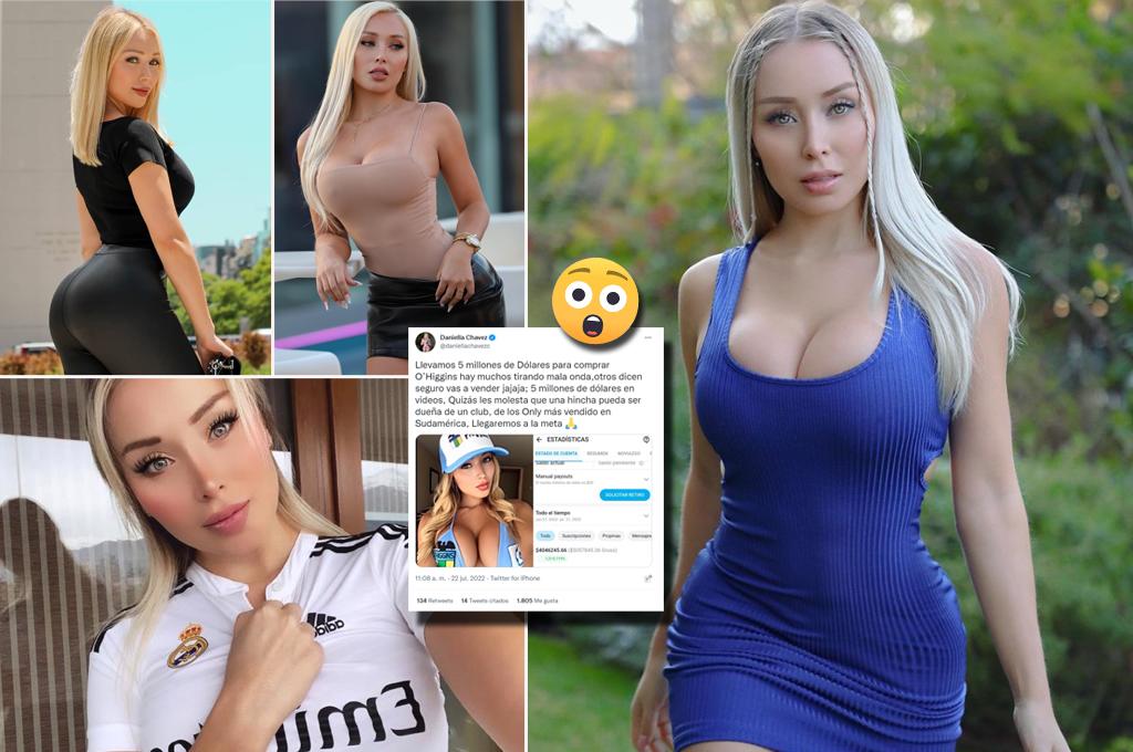 Daniella Chávez publica cuánto ha ganado en Onlyfans y el club que busca comprar: ‘‘Haremos el sueño realidad’’