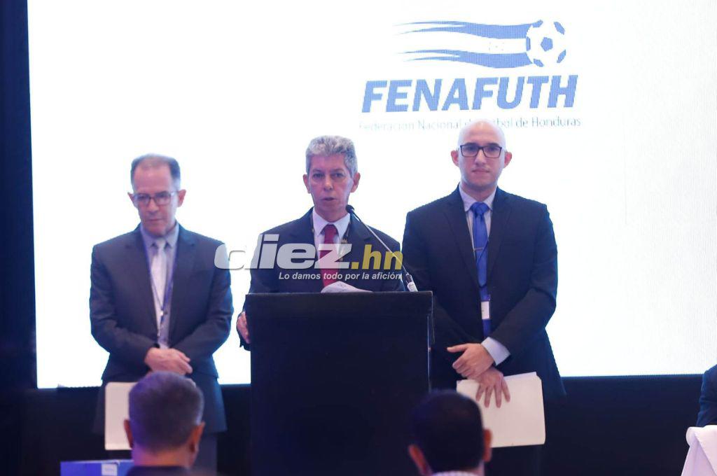 Las imágenes del XX Congreso Extraordinario de Fenafuth; Jorge Salomón hasta 2027, Diego Vázquez y Salvador Nasralla, presentes