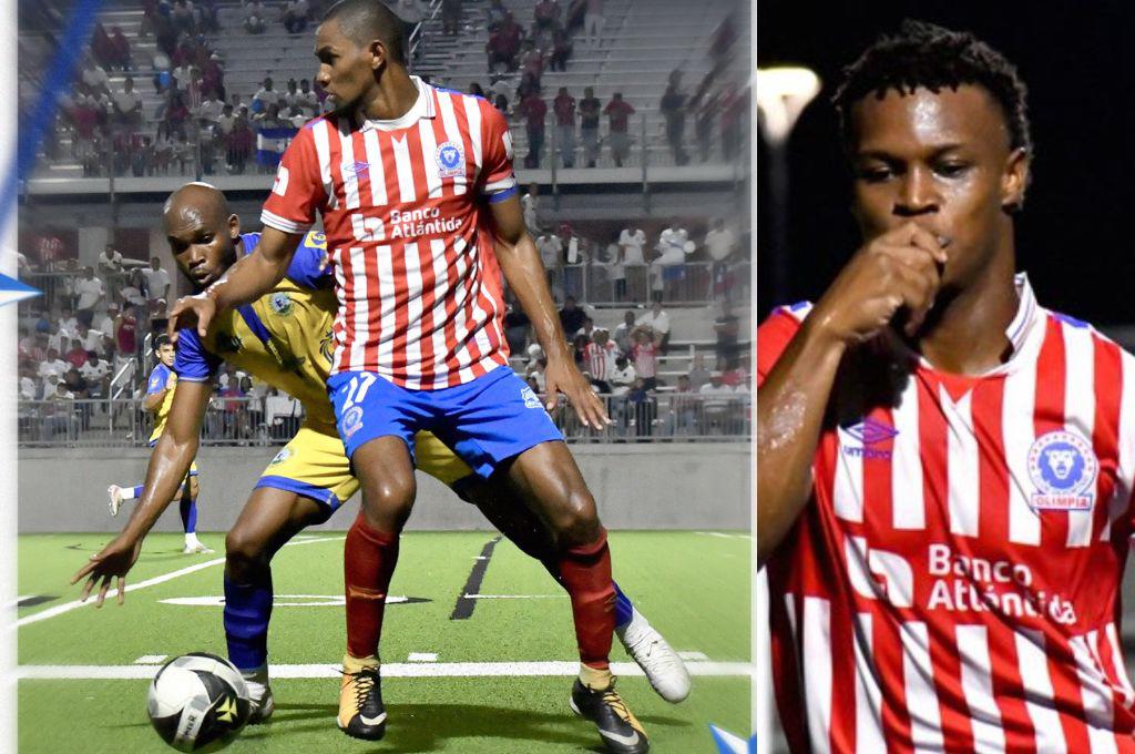 Olimpia sigue firme y derrota al equipo de Patón Mejía en su segundo partido amistoso: este fue el gol de Demetri Gordon