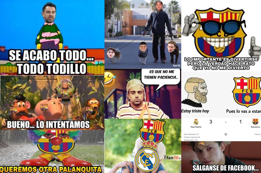 ¿Más palancas? Los memes hacen trizas al Barcelona de Xavi luego de perder el Clásico contra el Real Madrid