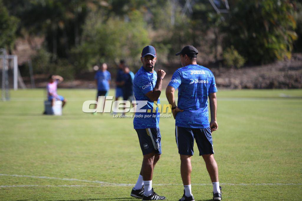 Así fue el primer entrenamiento de Ninrod Medina con Motagua: Risas, el recibimiento de los jugadores y el nuevo fichaje