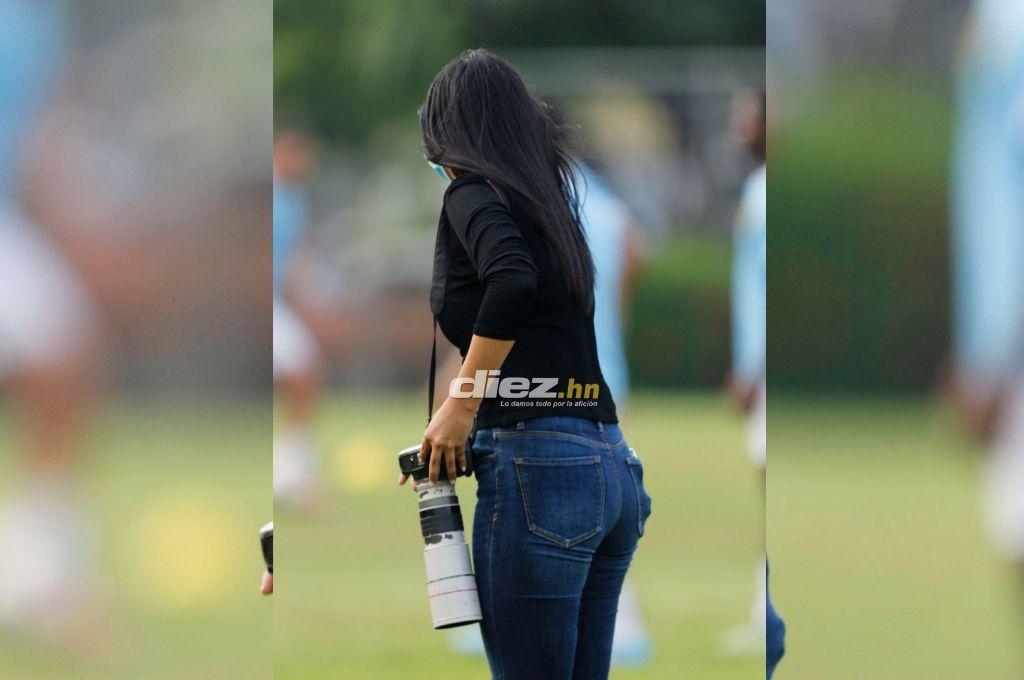Visita especial, así fue captado Omar Rosas, ¿y quién es la fotógrafa?: El nuevo entrenamiento de Real España pensando en la final ante Motagua