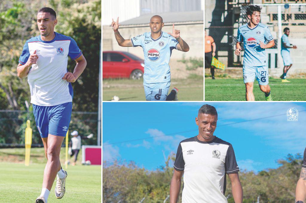 Motagua vs Olimpia: los futbolistas que van a disputar su primer clásico capitalino en la Liga Nacional