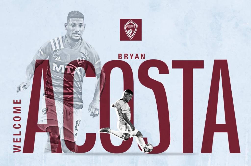 OFICIAL: Bryan Acosta es nuevo jugador del Colorado Rapids de la MLS; firmó por dos temporadas