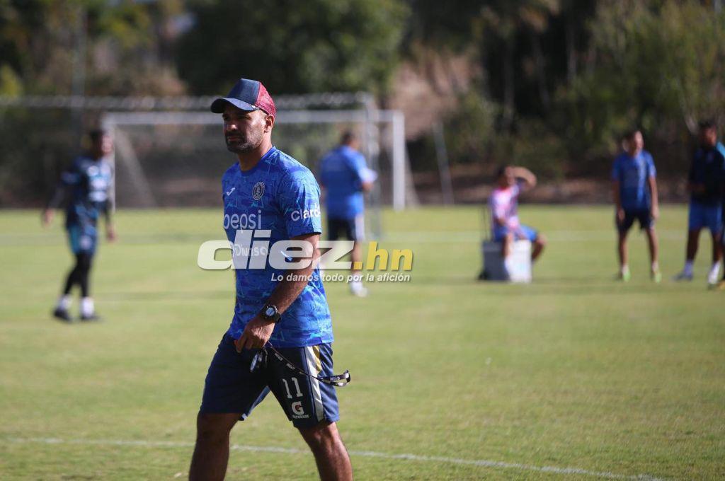 Así fue el primer entrenamiento de Ninrod Medina con Motagua: Risas, el recibimiento de los jugadores y el nuevo fichaje