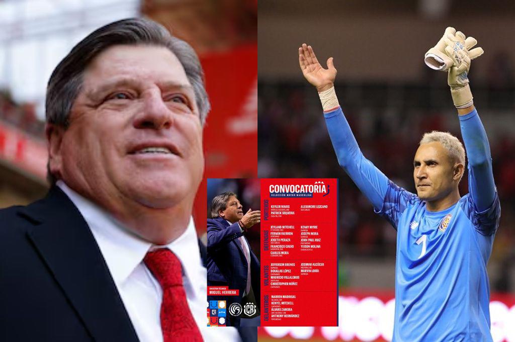Keylor Navas sale del retiro: Con varias sorpresas, Miguel Herrera anuncia la convocatoria de Costa Rica para partido amistoso