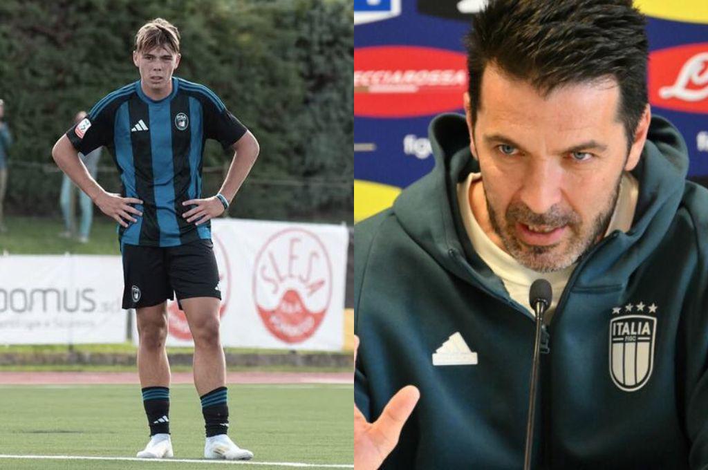 Se olvida de Italia: la selección que convocó a Louis Thomas, hijo de Gianluigi Buffon, ex jugador de Juventus