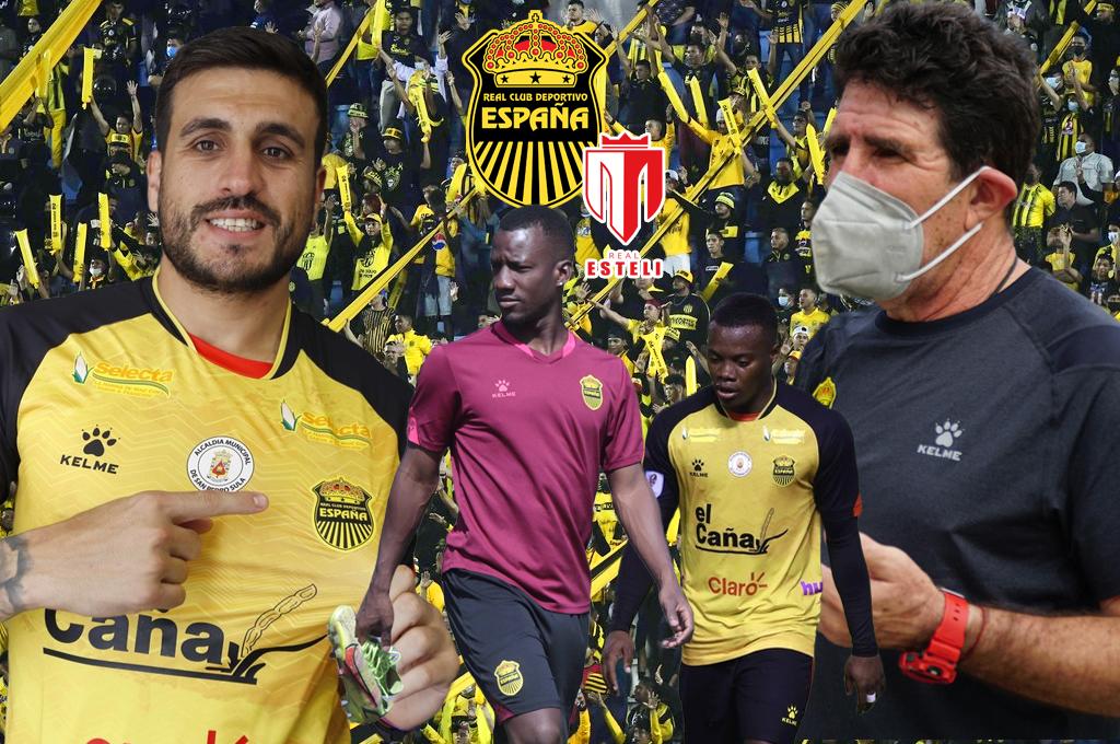 Con la meta de clasificar: El 11 titular de Héctor Vargas con el que Real España buscará batir al Estelí por la Liga Concacaf