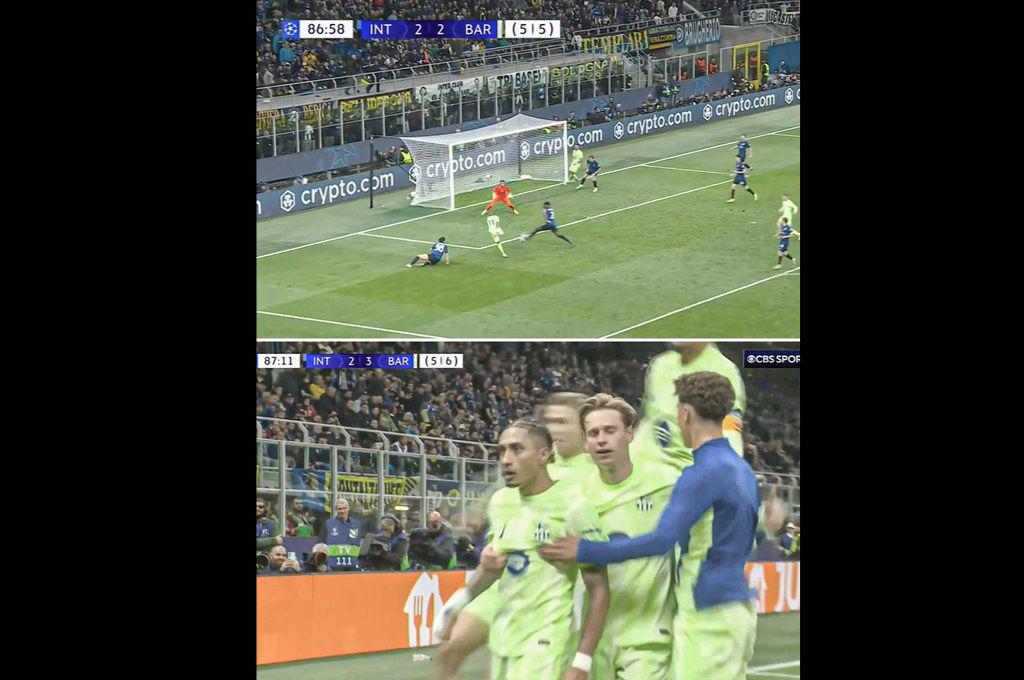 El máximo culpable de la eliminación del Barcelona, las lágrimas de Yamal y el VAR fue protagonista en el pase del Inter de Milán