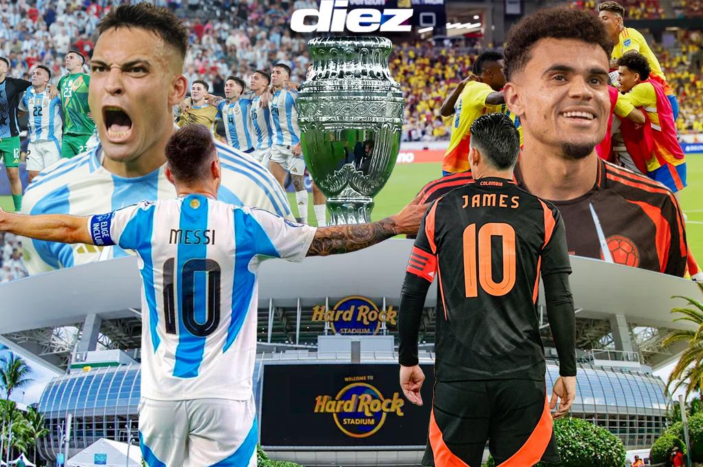 Argentina vs Colombia, final de la Copa América 2024: Día, hora y canal donde ver en vivo el duelo entre argentinos y cafeteros