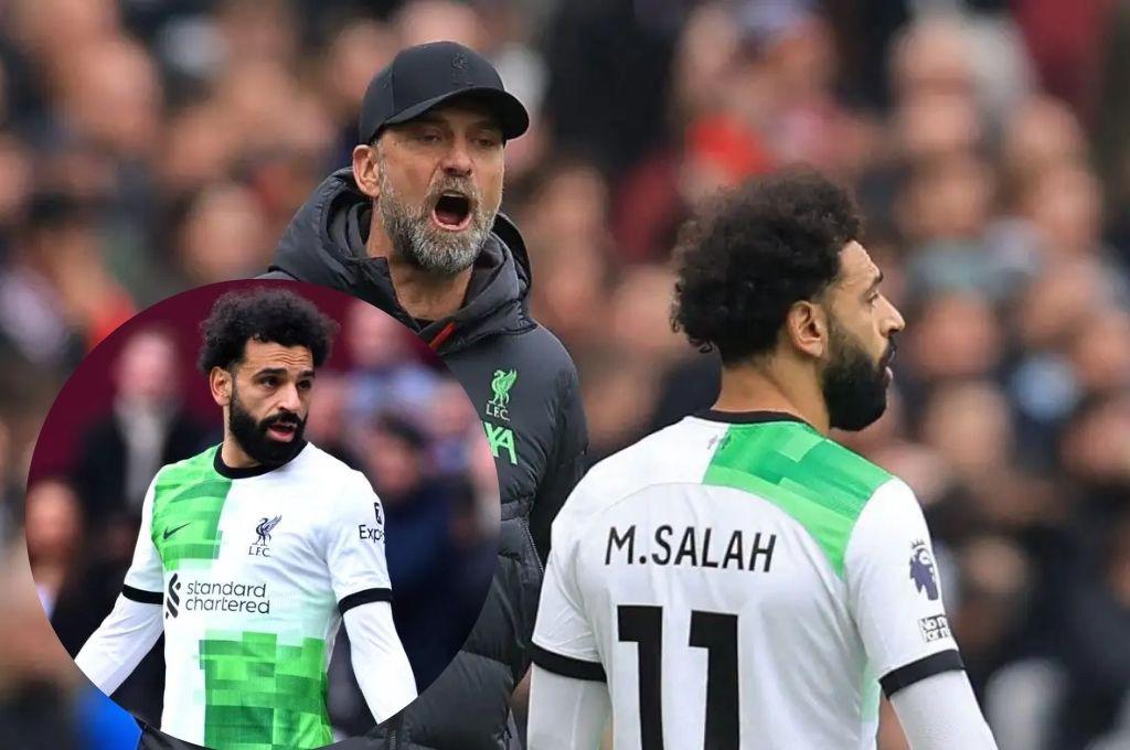 Revelan las palabras que Klopp dijo a Salah antes de su pelea en el West Ham - Liverpool: “Le tendió la mano y le dio una...”