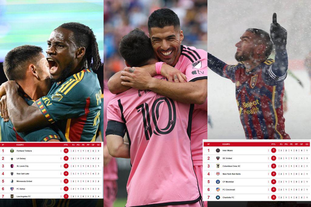 Así marchan las tablas de posiciones de la MLS: El Inter Miami de Messi y el Portland Timbers lideran sus conferencias