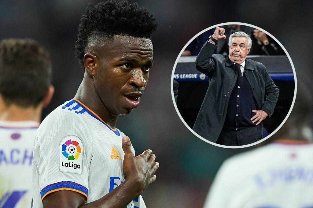 Vinicius revela lo que iba a hacer Ancelotti antes de que marcará su hattrick: “Le dijo que no porque había chance”