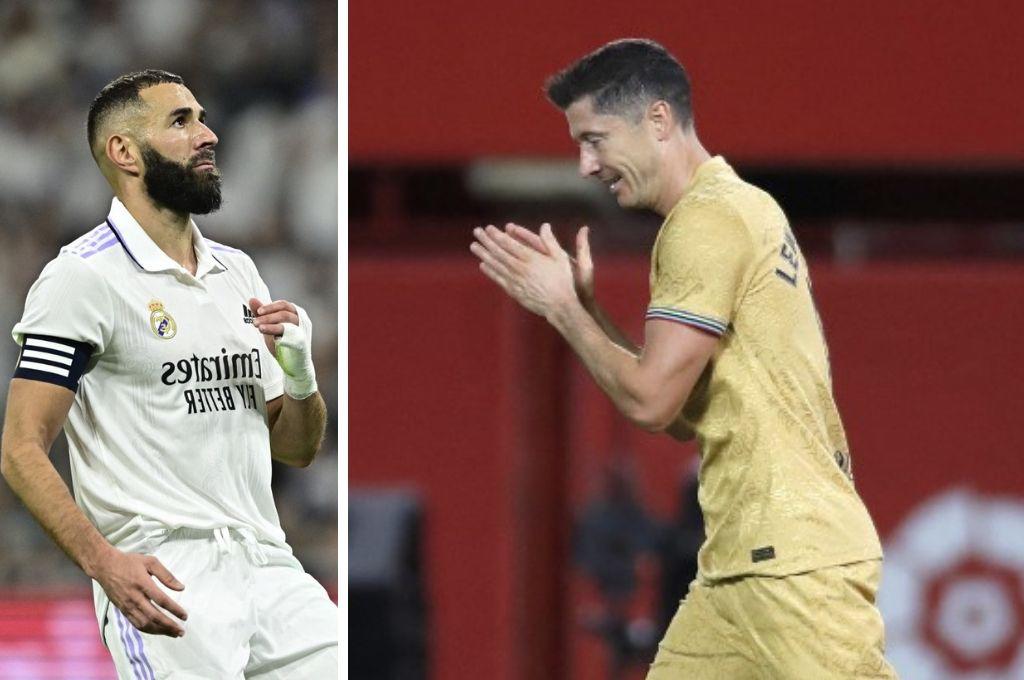 Tabla de goleadores ¿Cuántos tantos de ventaja lleva Lewandowski sobre Benzema en la carrera por el Pichichi?