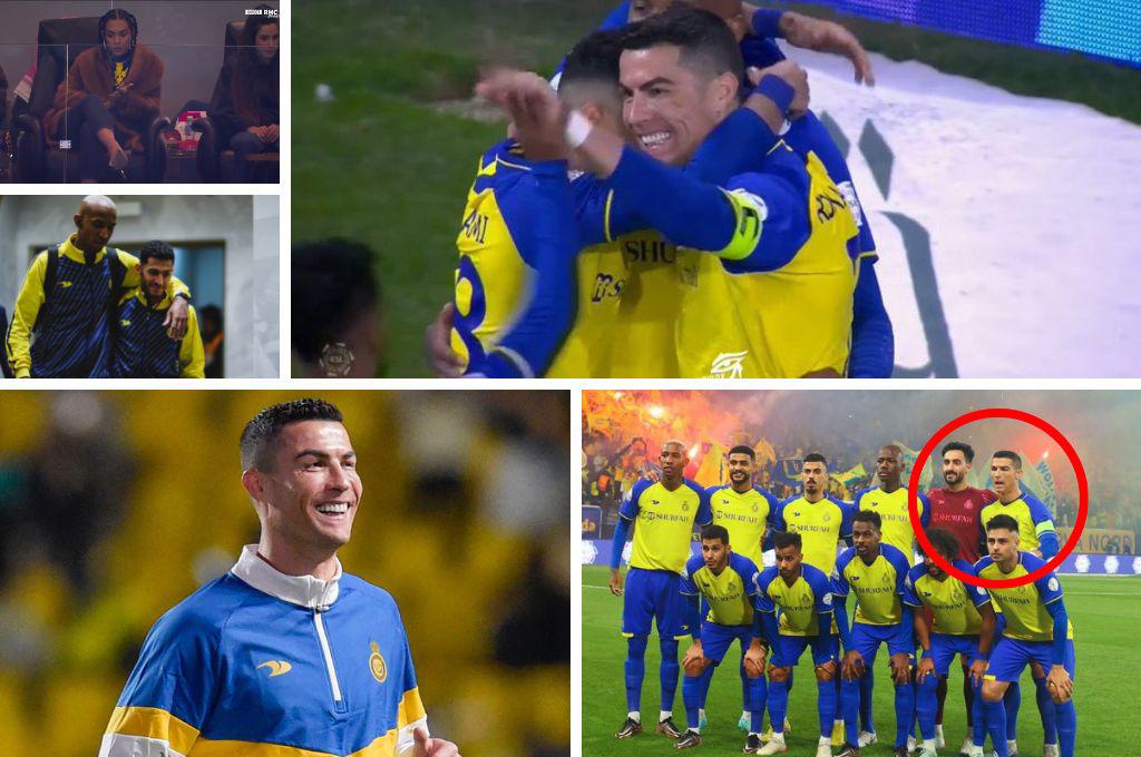 Las secuelas del encontronazo con Keylor, la pancarta y el nuevo look de Georgina en el debut de Cristiano con el Al Nassr