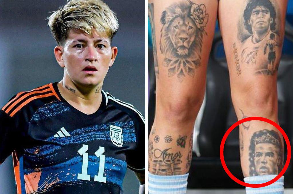 Mundial Femenino: La llaman anti Messi por tatuaje de Cristiano Ronaldo y responde con dura carta a la críticas