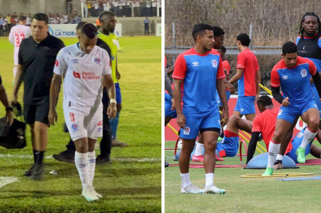 Informe médico revela el alcance de la lesión de Edwin Rodríguez tras abandonar el partido ante Olancho