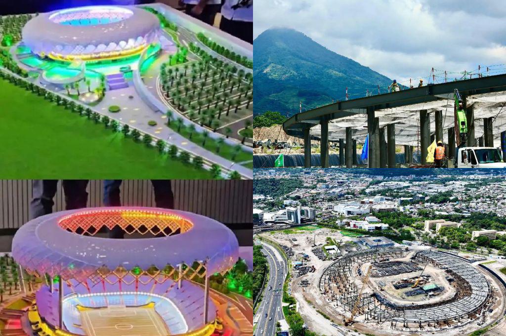 Concacaf se rinde: así va la construcción del estadio más moderno de Centroamérica y la fecha de su estreno