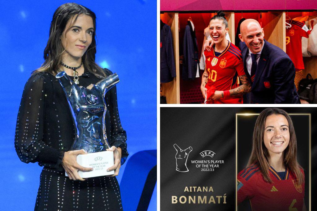 Aitana Bonmatí manda duro mensaje a Rubiales tras ganar el premio a la mejor jugadora del año en la UEFA