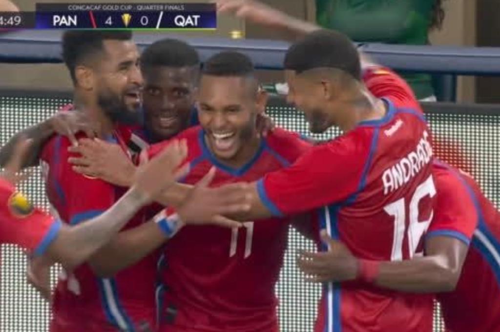 ¡Golpe de autoridad! Panamá vapulea a Qatar con hat trick incluido y avanza a semifinales de Copa Oro 2023