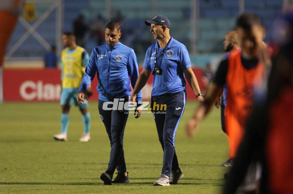 El festejo ‘tiktokero’ de Chirinos, el problema que pasó entre Najar y Auzmendi y la visita de Rueda en el Olimpia-Motagua