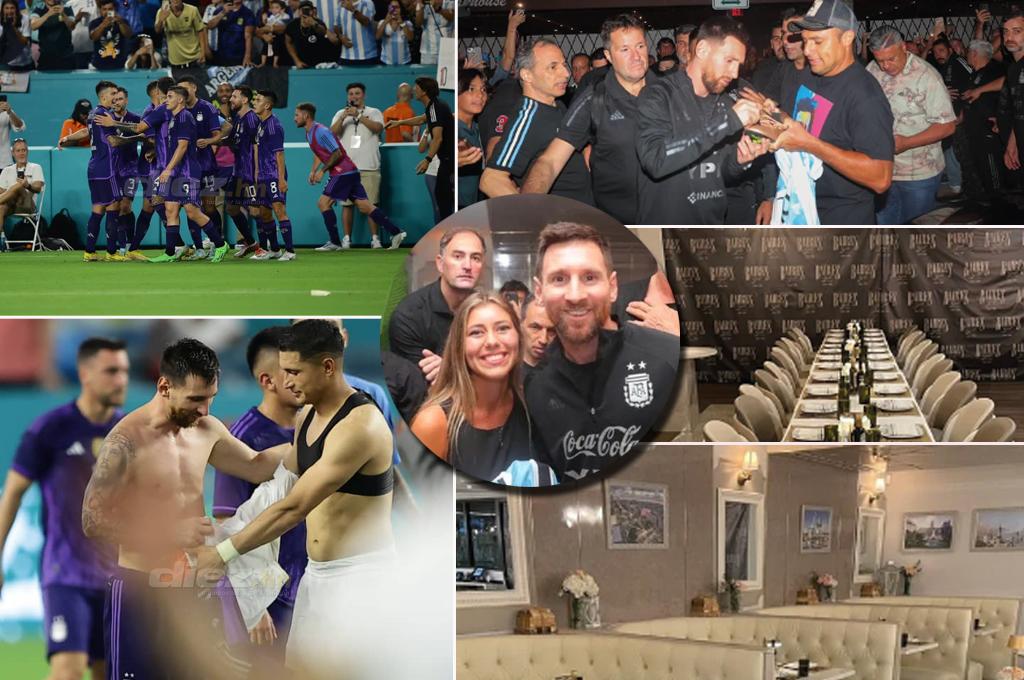 Así fue la cena íntima de Argentina tras golear a Honduras en el Hard Rock: qué comieron los futbolistas y lo que estaba prohibido