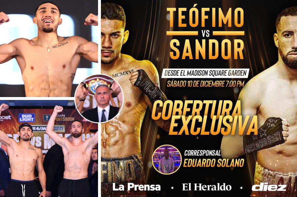 Cobertura exclusiva desde el Madison Square Garden de Nueva York, no se pierda todos los detalles de la pelea de Teófimo López