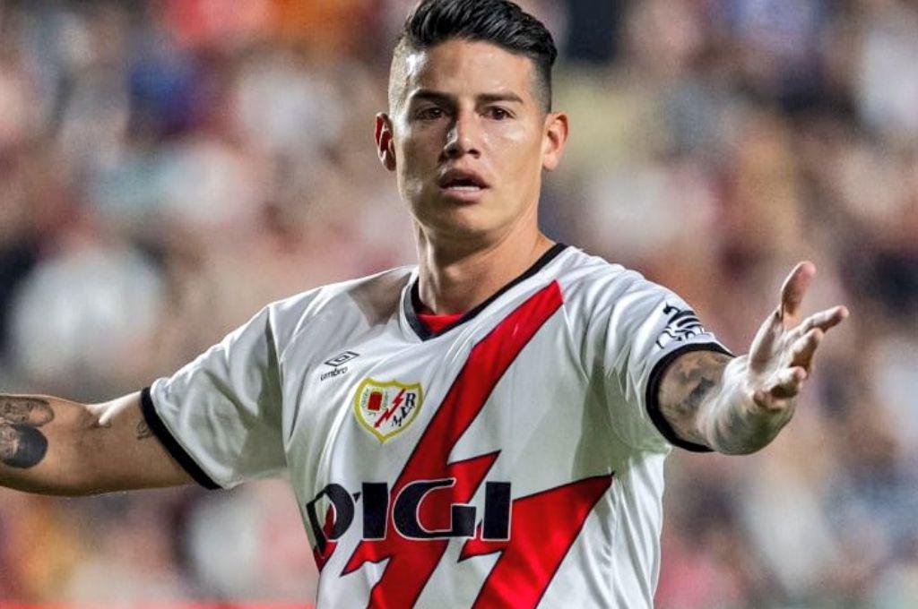 La decisión que tomó James Rodríguez con el Rayo Vallecano, equipo donde vive un calvario: con este club negocia