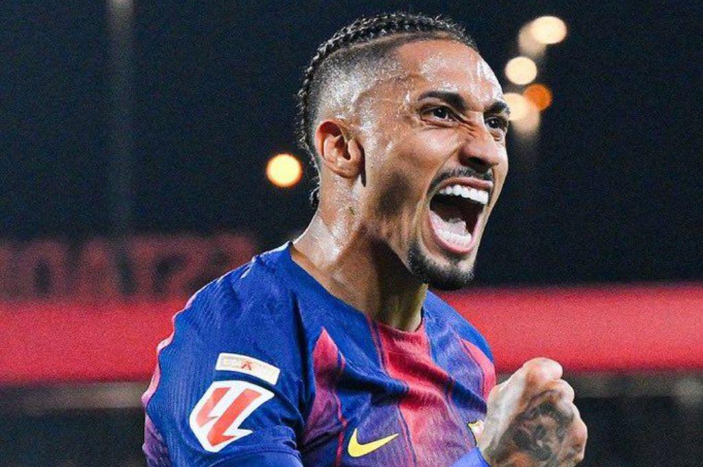 Raphinha derribó el muro del Osasuna y le da un importante triunfo al Barcelona que ve de muy lejos al Real Madrid