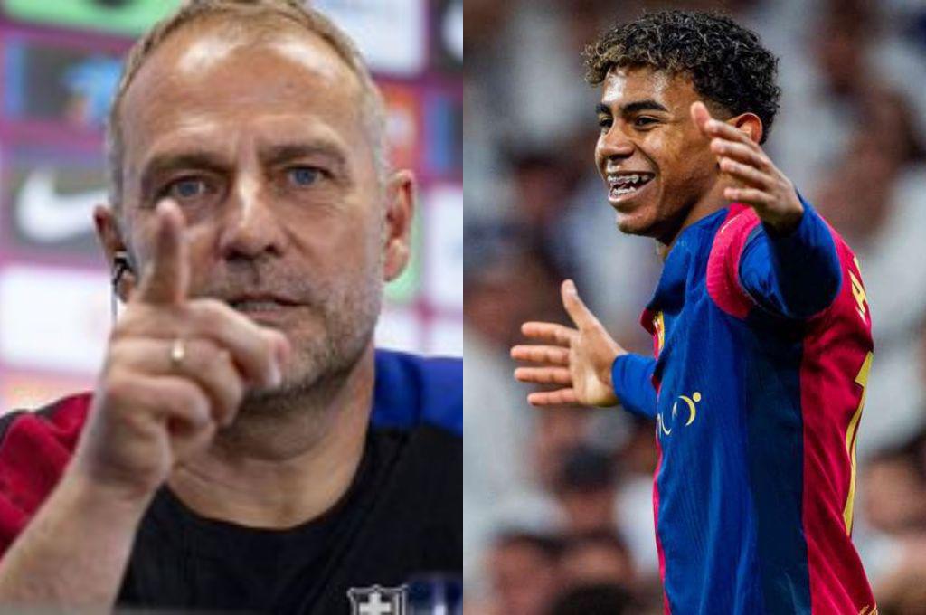 La petición de Flick al Barcelona con Lamine Yamal y su decisión con el más señalado del club: Le encanta jugar para...