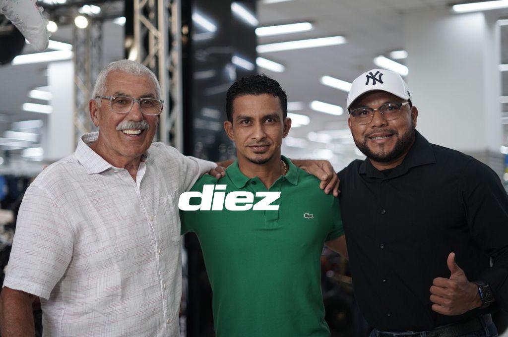 Cuerpo técnico con ídolos del club y un Manolo muy feliz: así fue la presentación de Keosseián como nuevo DT del Marathón