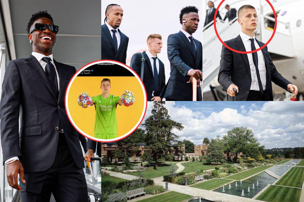 El mensaje sorpresivo de Lunin, la broma a Güler y el lujoso hotel donde se hospeda el Real Madrid previo a la final de Champions