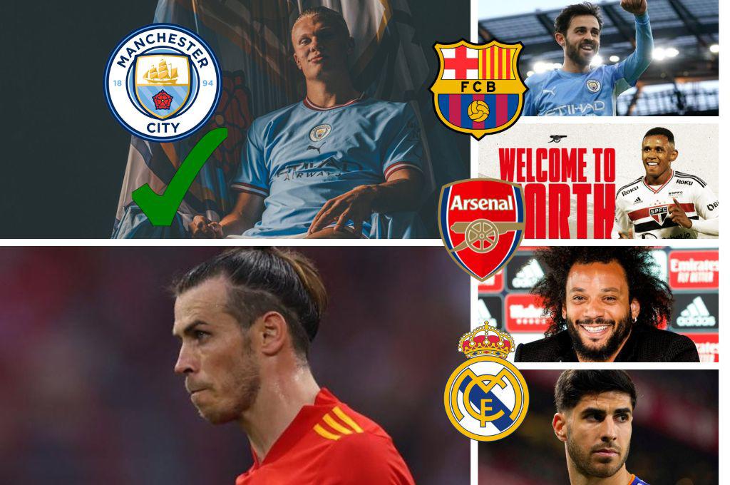 Mercado de fichajes: Del Barcelona a la Liga MX, bombazo del Manchester City y Gareth Bale a segunda división