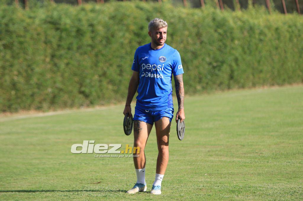 Olimpia, su próxima víctima: Auzmendi cargó la pistola para ‘matar’ al León y la calidad de Campana en el entreno de Motagua