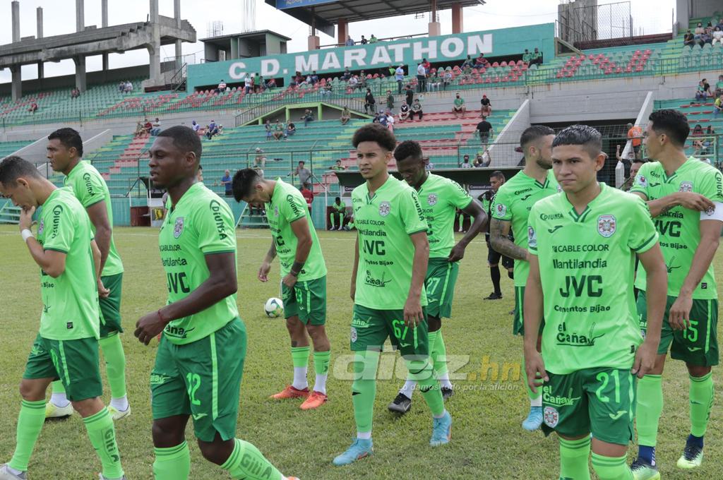 Marathón le receta paliza al Atlético Junior en partido amistoso disputado en San Pedro Sula